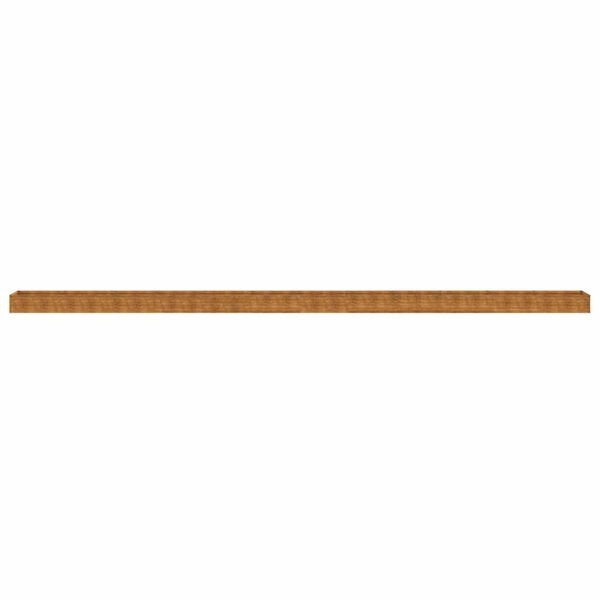 Verhoogde Cortenstaal Plantenbak - 115x50x36 cm - 35% Korting