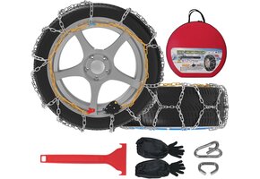 Antislip Sneeuwkettingen HKN-120 - Snel Montage - 78% Korting