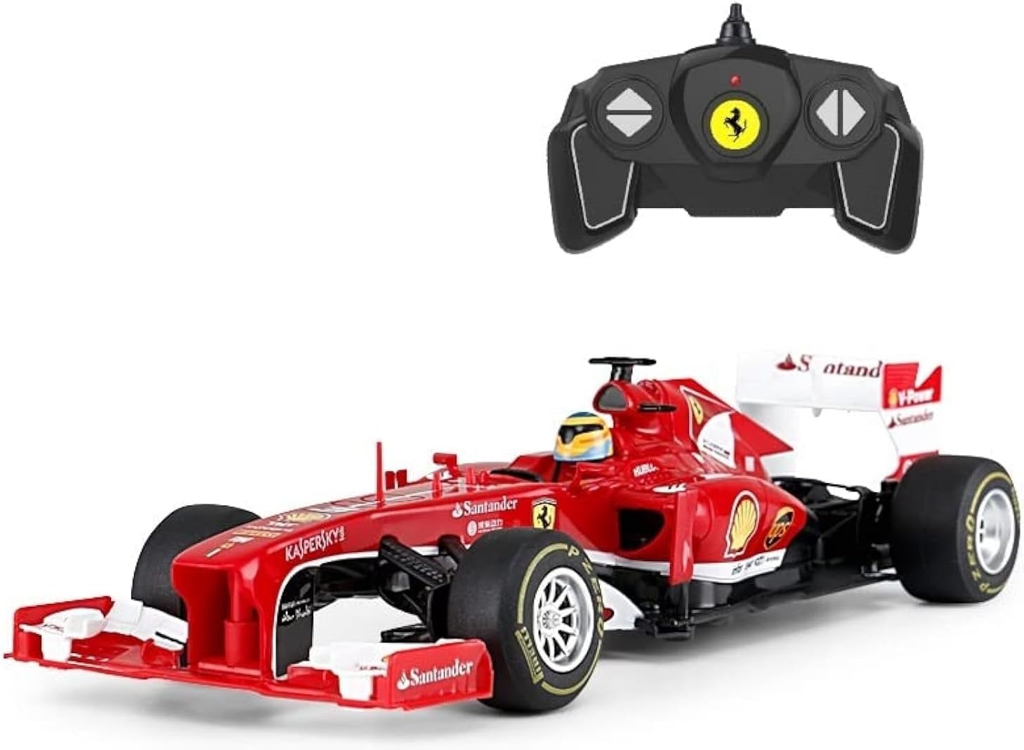 RC Ferrari F138 Raceauto 1:12 - Officieel Gelicenseerd, Vanaf 6 Jaar