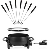 Tristar Fondueset Elektrisch FO-1107 - 1000W - 1,5L voor 8 personen - Incl 8 fonduevorkjes