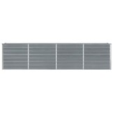 Verhoogd Tuinbed 320x40x77cm Staal Grijs - 34% Korting!