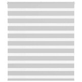 Lichtgrijs Zebra Rolgordijn 130x150 cm - 83% Korting!