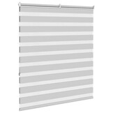 Lichtgrijs Zebra Rolgordijn 130x150 cm - 83% Korting!