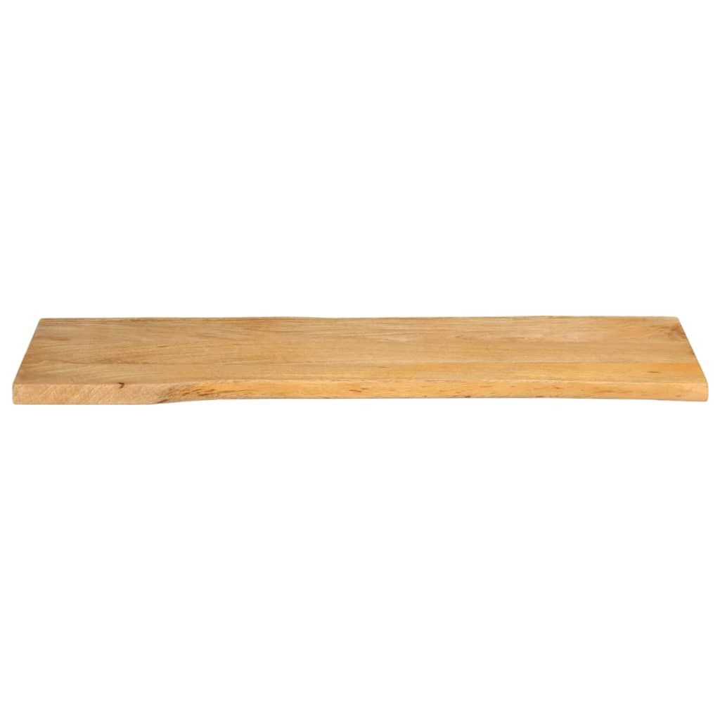 vidaXL Tafelblad met natuurlijke rand 110x40x3,8 cm massief mangohout