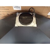 CIARRA CBCB9201 A++ Afzuigkap 90 cm, 370m³/u 3 standen,roestvrij staal, piramidevormig wandmodel,afvoervariant en recirculatie afzuigkap met koolstoffilter CBCF002, zwart