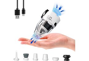 Elektrische Luchtpomp met Verlichting & USB-Opladen - 40% Korting