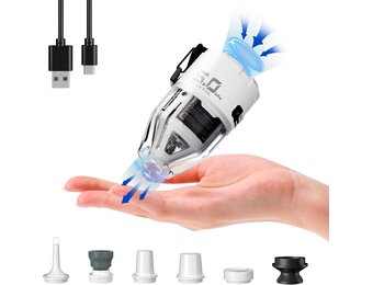 FLEXTAILGEAR MAX Pump 3 draagbare luchtpomp, 5,0 kPa, verlichting, USB-opladen voor het opblazen en legen van zwemhulpen, luchtbedden en zwemringen, vacuümopbergzak