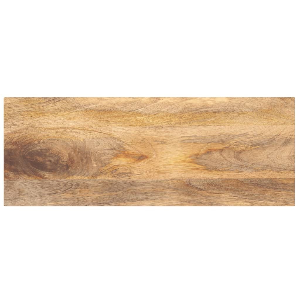 vidaXL Tafelblad rechthoekig 80x40x2,5 cm massief mangohout