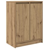 vidaXL Dressoir ambachtelijk spaanplaat hout ambachtelijk 57x34x76 cm