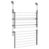 vidaXL Droogrek voor balkon 54x25x42 cm aluminium