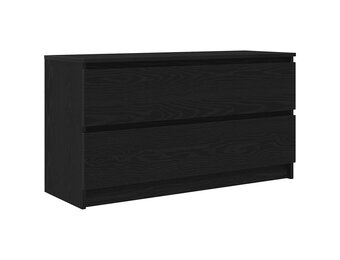 vidaXL Tv-meubel 100x35x54 cm bewerkt hout zwart