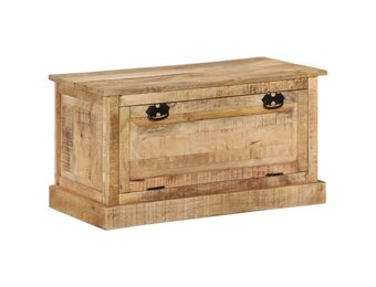 vidaXL Schoenenopbergbank 85x40x45 cm massief mangohout