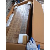 vidaXL Schoenenopbergbank 85x40x45 cm massief mangohout