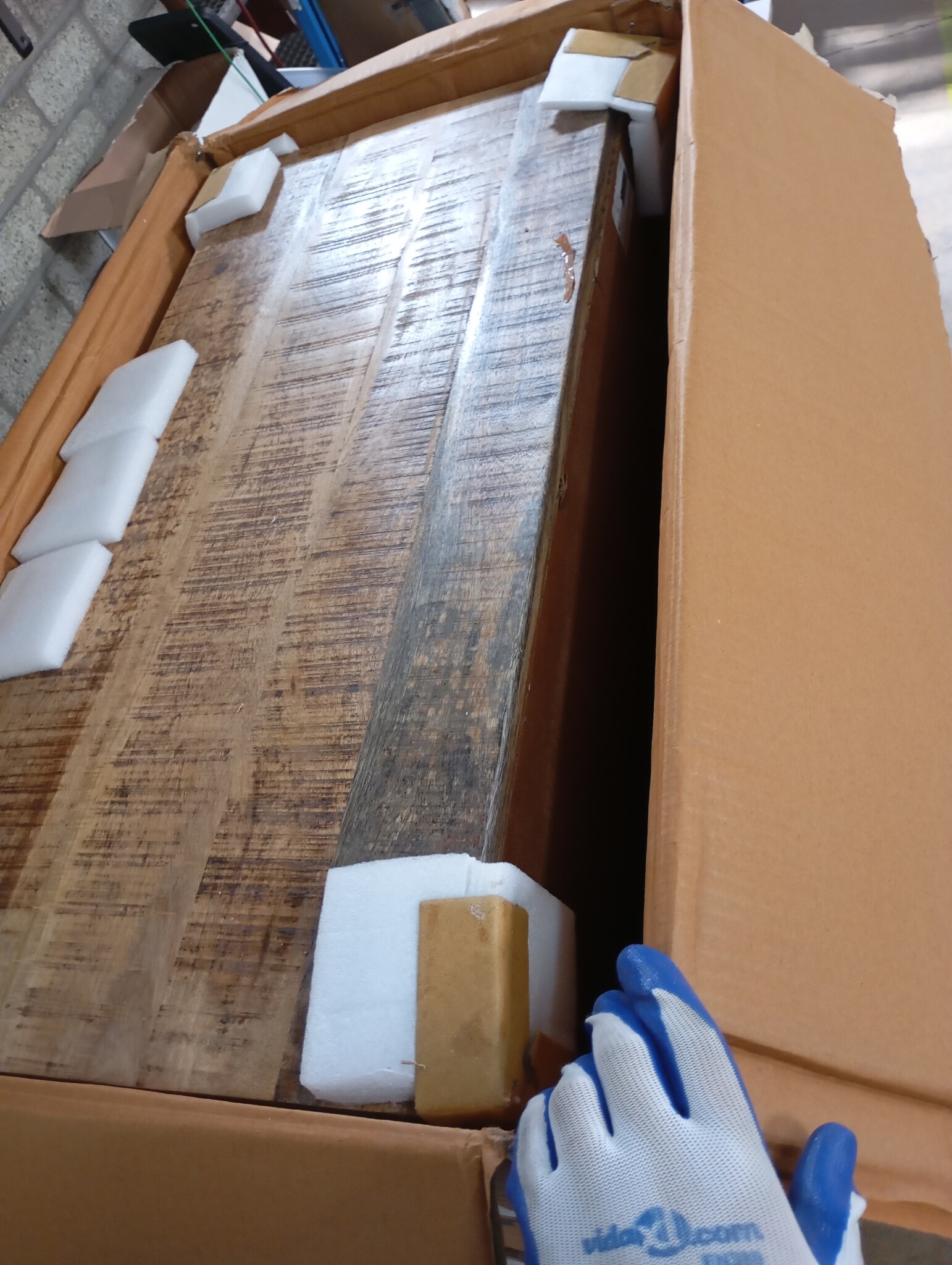 vidaXL Schoenenopbergbank 85x40x45 cm massief mangohout