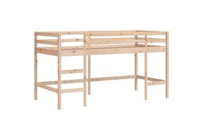 Houten Kinderhoogslaper met Ladder 90x190 cm - 41% Korting!