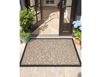 COLOR&GEOMETRY BUITENMAT GLZL KHAKI 80x122cm