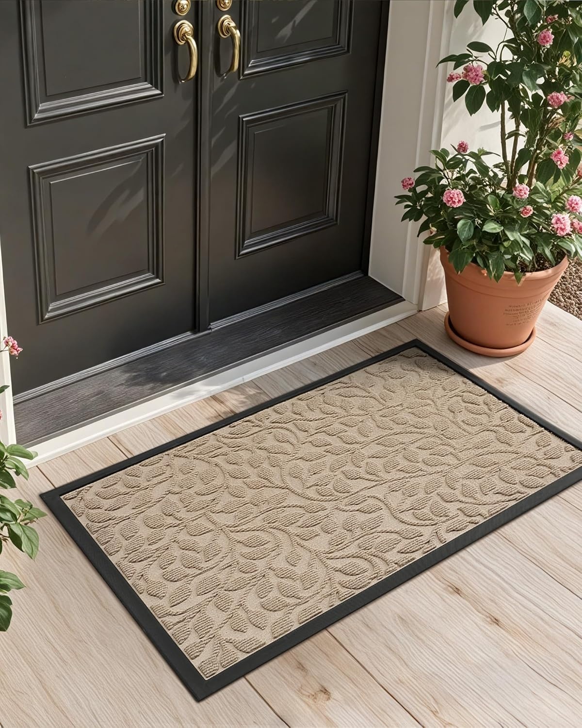 COLOR&GEOMETRY BUITENMAT GLZL KHAKI 80x122cm