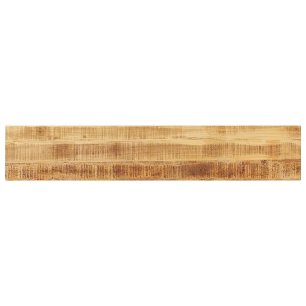 vidaXL Tafelblad rechthoekig 180x40x2,5 cm massief ruw mangohout