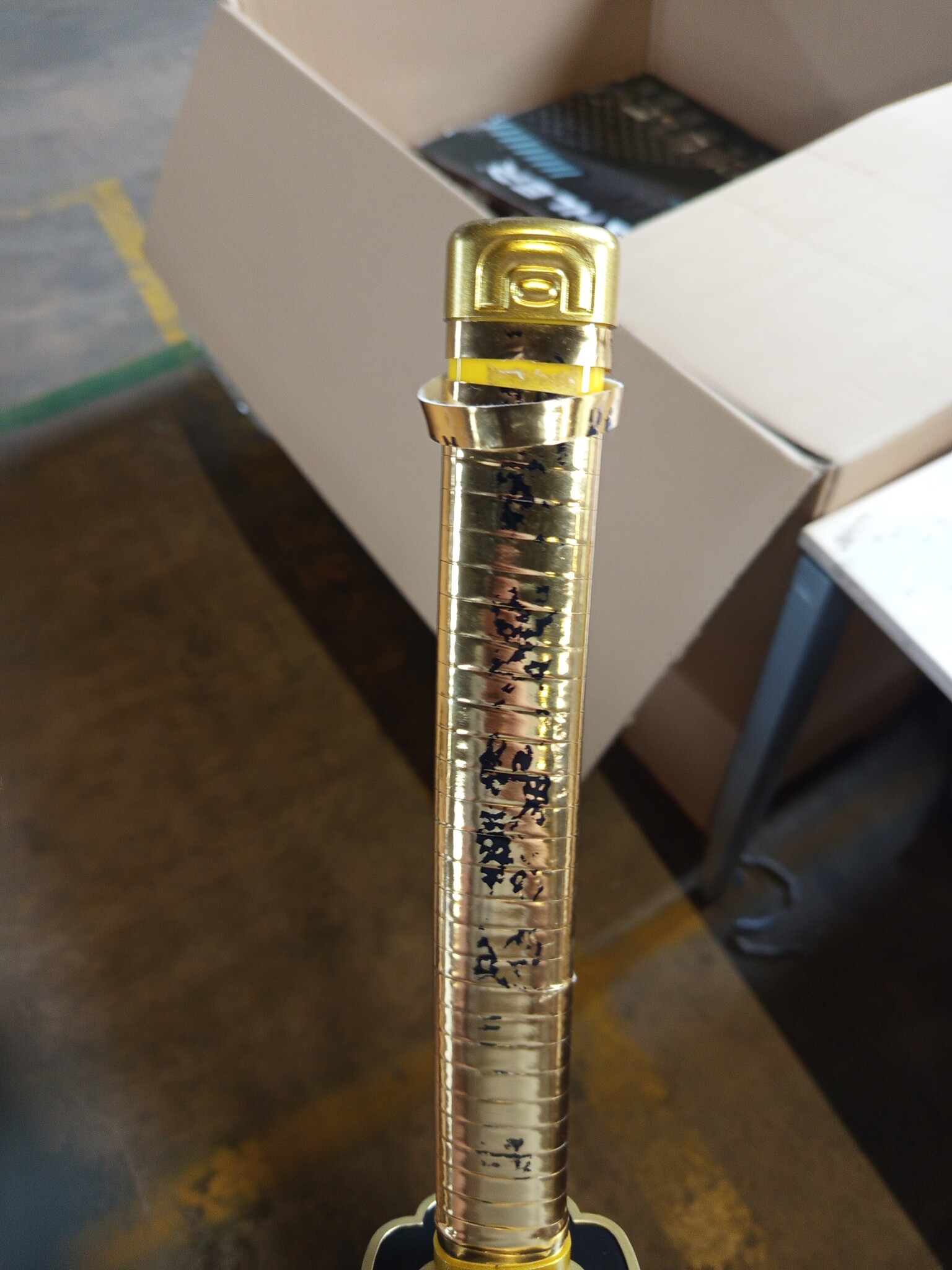 Cosplay-zwaard, bamboe, anime, geïnspireerd op de katana's uit Daemon Slayer, 105 cm, hoofdrolspelers Hashira, een verscheidenheid aan stijlen (katanazwaard van Yoriichi Tsugikuni, JT10672)
