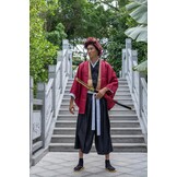 Cosplay-zwaard, bamboe, anime, geïnspireerd op de katana's uit Daemon Slayer, 105 cm, hoofdrolspelers Hashira, een verscheidenheid aan stijlen (katanazwaard van Yoriichi Tsugikuni, JT10672)