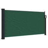 vidaXL Windscherm uittrekbaar 100x300 cm donkergroen