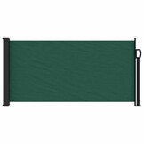 vidaXL Windscherm uittrekbaar 100x300 cm donkergroen