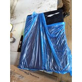 vidaXL 3-zitsbank 178 cm fluweel zwart