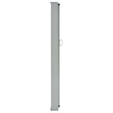 vidaXL Tuinscherm uittrekbaar 80x300 cm grijs