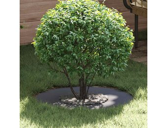 vidaXL Platte Boomringen 5 pcs Antraciet Ø30 / 60 cm Staal