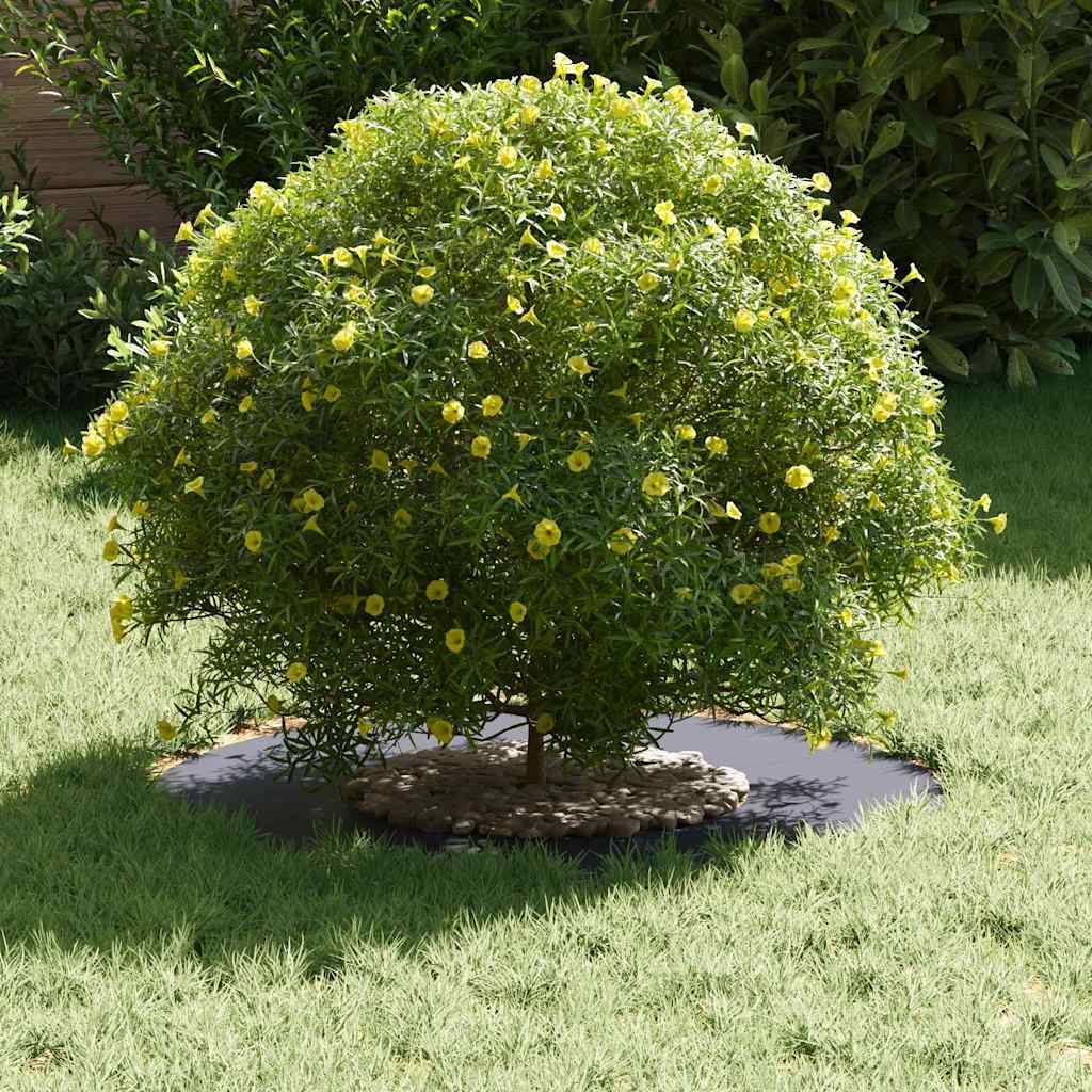 vidaXL Platte Boomringen 5 pcs Antraciet Ø30 / 60 cm Staal