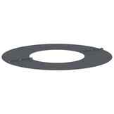 vidaXL Platte Boomringen 5 pcs Antraciet Ø30 / 60 cm Staal