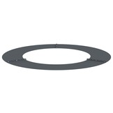 vidaXL Platte Boomringen 5 pcs Antraciet Ø50 / 80 cm Staal