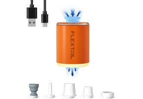 Elektrische Luchtpomp 41% Korting | Draagbaar, USB-C, Licht