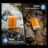 Fextailgear Tiny Pump 2x Vacuümzak Pomp met 1300 mAh Batterij Mini Luchtpomp 0,2 lbs Type C Oplaadbaar om deflate op te blazen voor zwembad drijvingen luchtbed luchtmatras vacuüm opbergzakken