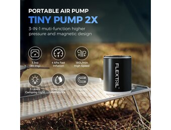 FLEXTAILGEAR KLEINE POMP2 S TY2X-zwart+verlichting