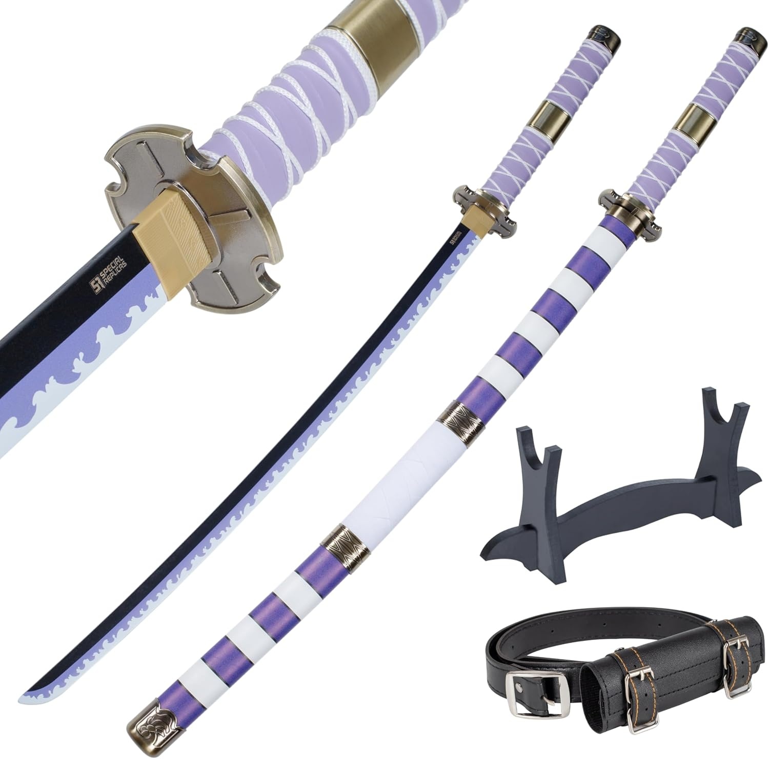 Bamboe Anime Katana Zwaard 105cm - Roronoa Zoro One Piece Replica
