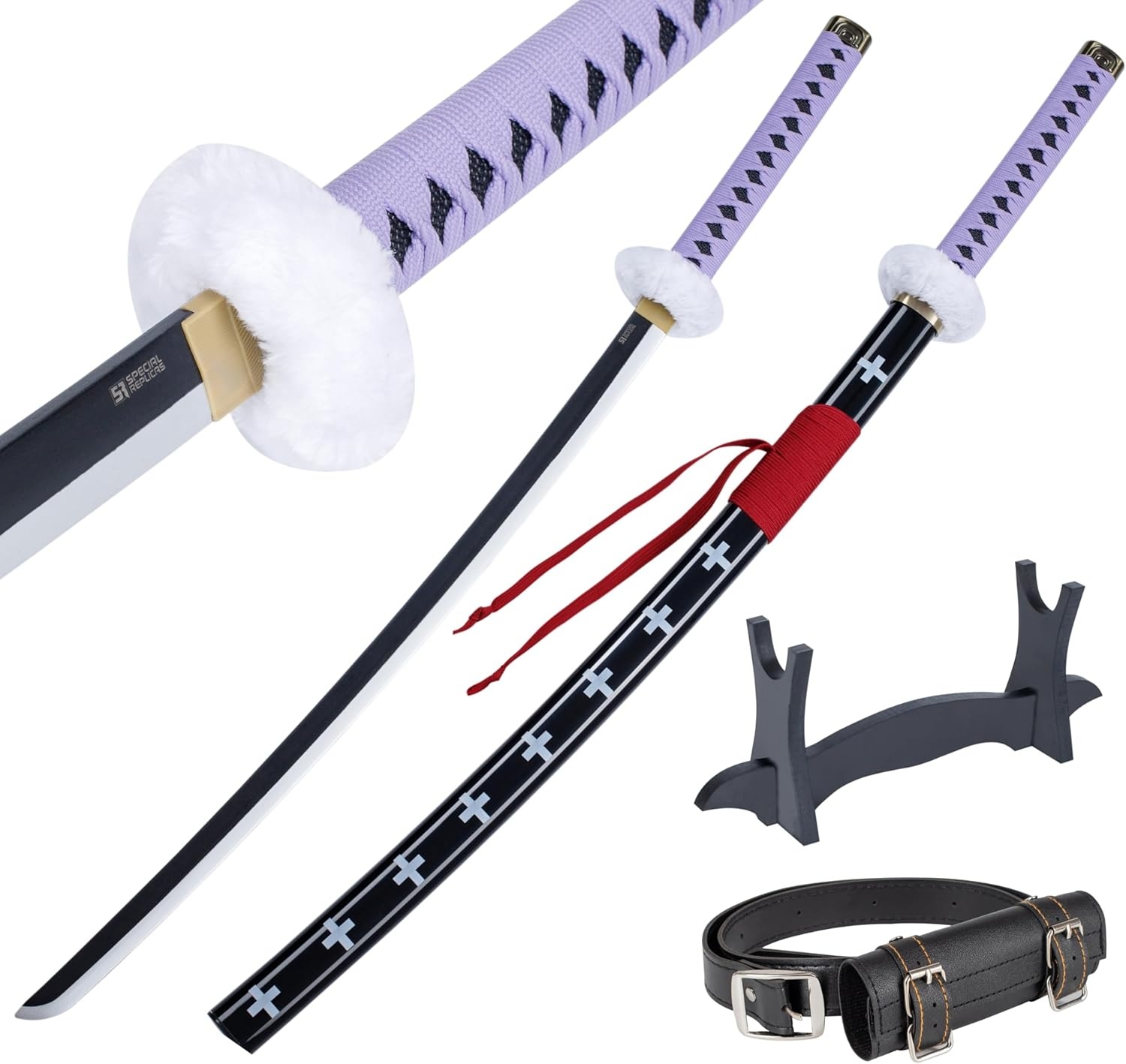 Bamboe Anime Katana Zwaard 105cm - Roronoa Zoro One Piece Replica