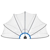 vidaXL Zwembadkoepel 440x220 cm