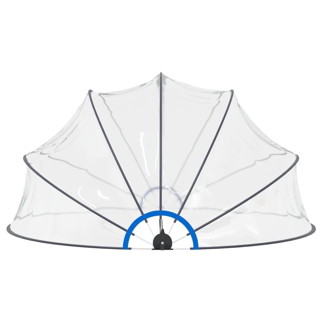 vidaXL Zwembadkoepel 440x220 cm