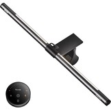 Quntis Monitor Lamp 51cm Zwart met Achtergrondverlichting en Afstandsbediening