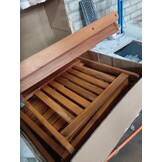 vidaXL Tuinstoelen 2 st massief acaciahout bruin