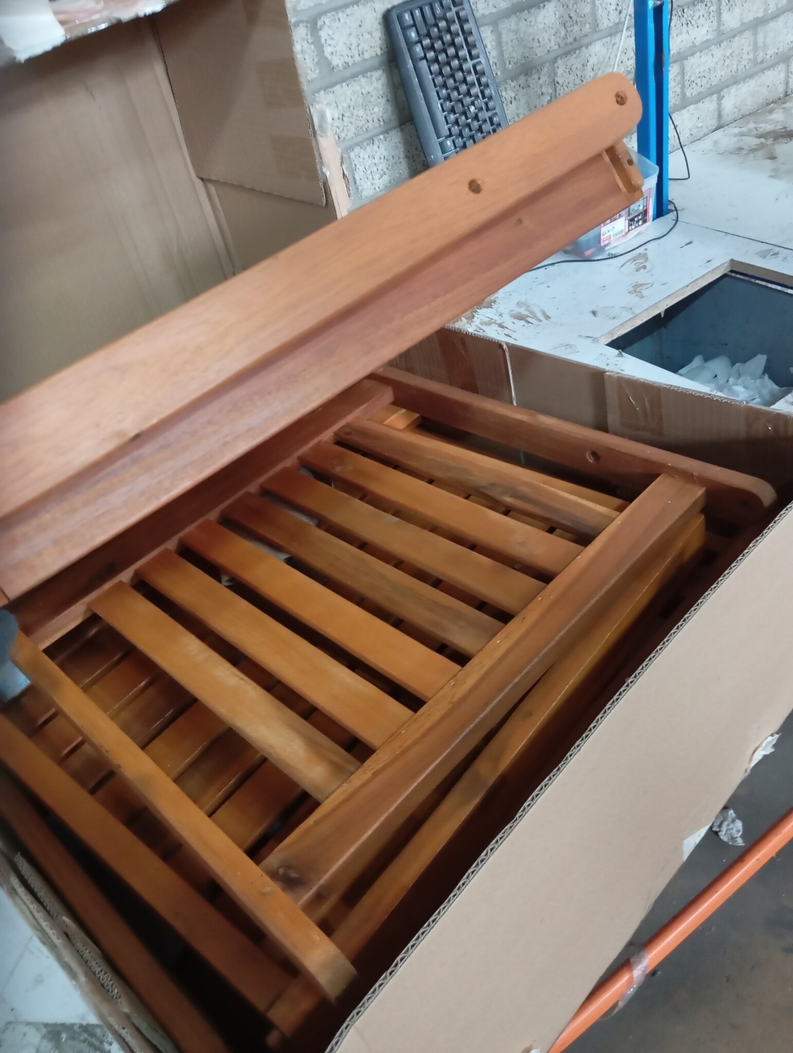 vidaXL Tuinstoelen 2 st massief acaciahout bruin
