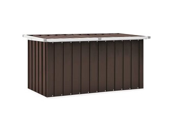 vidaXL Tuinbox 129x67x65 cm bruin