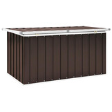 vidaXL Tuinbox 129x67x65 cm bruin