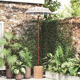 Balinese Parasol Crème 90x260cm - 34% Korting!