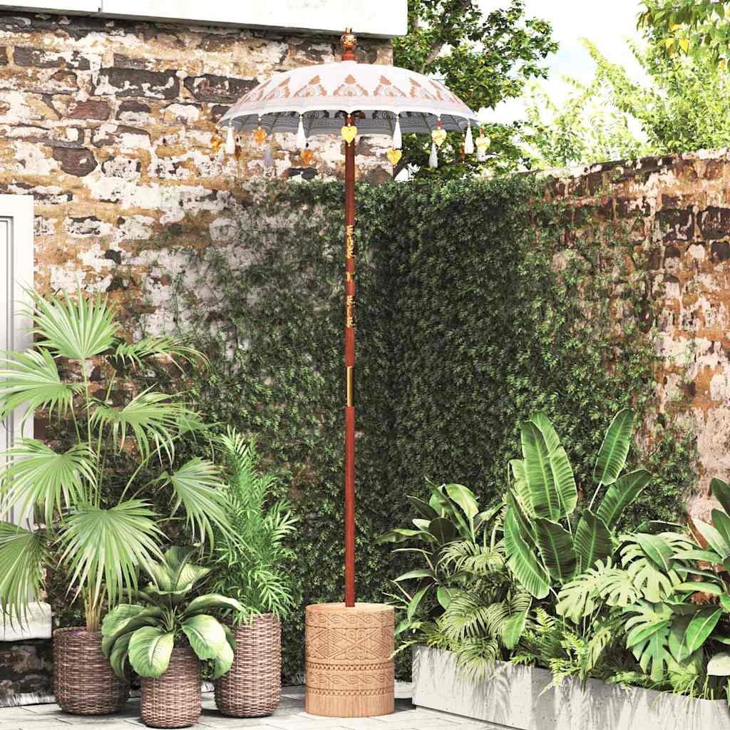 Balinese Parasol Crème 90x260cm - 34% Korting!