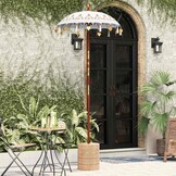 Balinese Parasol Crème 90x260cm - 34% Korting!