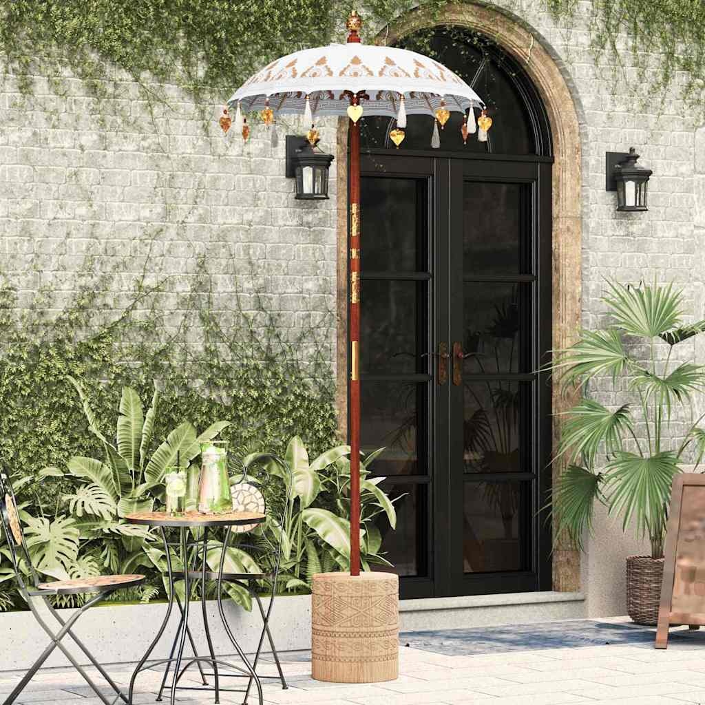 Balinese Parasol Crème 90x260cm - 34% Korting!
