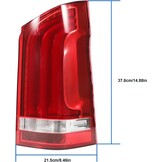 Rechter Achterlicht V-klasse Vito W447 Dubbele Cabine - 35% Korting