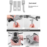 Wangcl Drone Delivery Device Air Dropping System Kits met landingsgestellen voor vissen, reclame, bruiloft en meer - geschikt voor DJI Mavic Air 2 drone-accessoires
